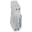 Legrand MicroRex QW11 mechanikus kapcsolóóra, heti, működési tartalékkal, függőleges előlappal,