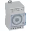 Legrand MicroRex W31 mechanikus kapcsolóóra, heti, automatikus téli/nyári időszámítás átállás, 