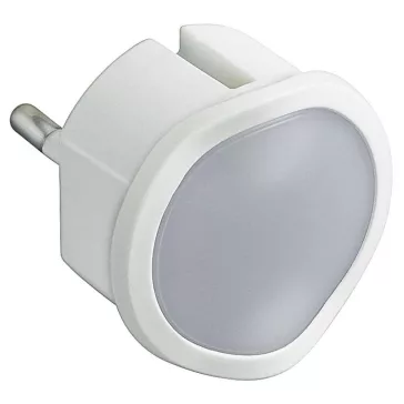   Legrand Csatlakozódugó tartalékvilágítással, LED, fényerőszabályozható, fehér, 50678