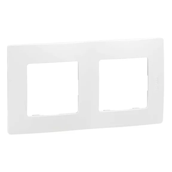 Legrand Niloé kettes keret fehér, 665002 Legrand Niloé kettes keret fehér, 665002