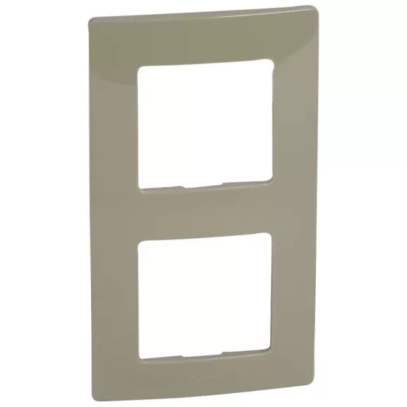Legrand Niloé 2-es keret füstszürke, 665032 Legrand Niloé 2-es keret füstszürke, 665032