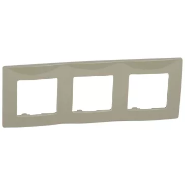 Legrand Niloé 3-es keret füstszürke, 665033