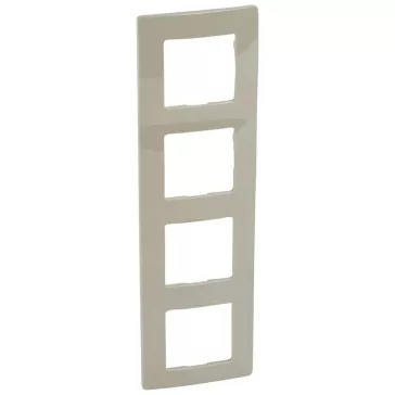 Legrand Niloé 4-es keret füstszürke, 665034