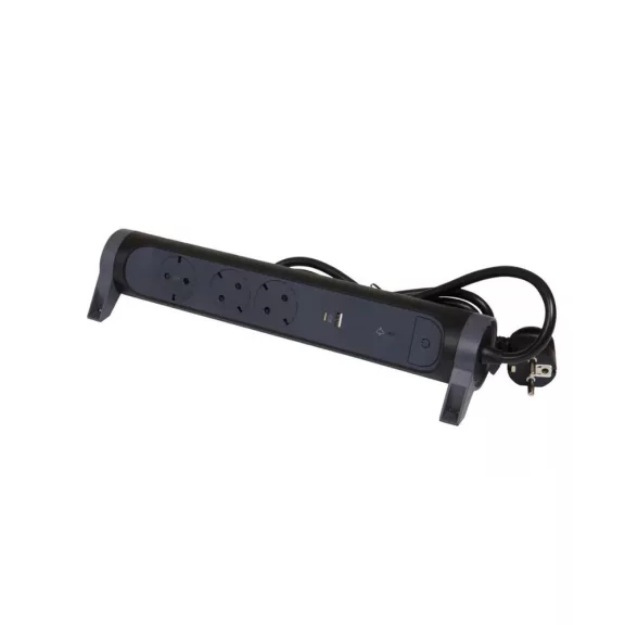 Legrand Elosztósor Premium 3x2P+F, túlfeszültség-védelemmel, USB-A + USB-C, 1,5 m vezetékkel, f Legrand Elosztósor Premium 3x2P+F, túlfeszültség-védelemmel, USB-A + USB-C, 1,5 m vezetékkel, f