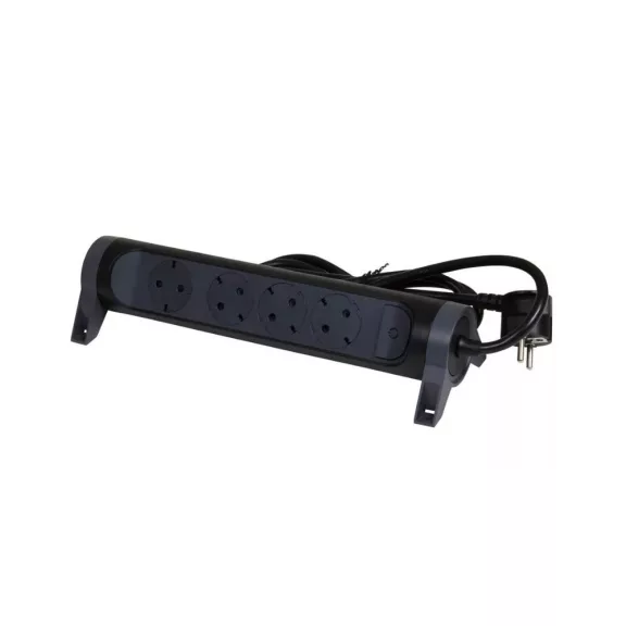 Legrand Elosztósor Premium 4x2P+F forgatható, 1,5 m vezetékkel, fekete, 694530 Legrand Elosztósor Premium 4x2P+F forgatható, 1,5 m vezetékkel, fekete, 694530