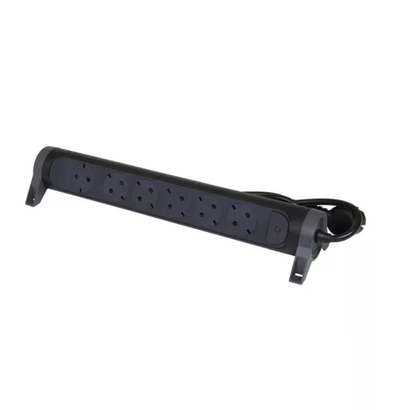 Legrand Elosztósor Premium 6x2P+F forgatható, 1,5 m vezetékkel, fekete, 694534 Legrand Elosztósor Premium 6x2P+F forgatható, 1,5 m vezetékkel, fekete, 694534