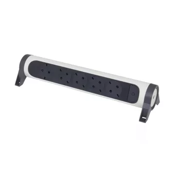   Legrand Elosztósor Premium 5x2P+F forgatható, vezeték nélkül, fehér/fekete, 694546