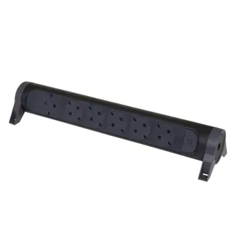   Legrand Elosztósor Premium 6x2P+F forgatható, vezeték nélkül, fekete, 694548