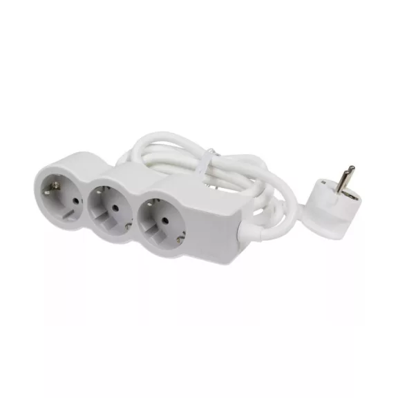 Legrand Elosztósor Standard 3x2P+F, 3 m vezetékkel, fehér-szürke, 694559 Legrand Elosztósor Standard 3x2P+F, 3 m vezetékkel, fehér-szürke, 694559