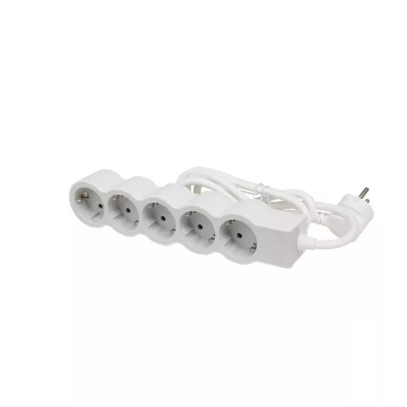 Legrand Elosztósor Standard 5x2P+F, 3 m vezetékkel, fehér-szürke, 694563 Legrand Elosztósor Standard 5x2P+F, 3 m vezetékkel, fehér-szürke, 694563
