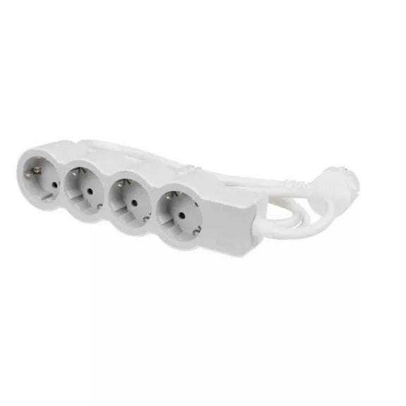 Legrand Elosztósor Standard 4x2P+F, 5 m vezetékkel, fehér-szürke, 694569 Legrand Elosztósor Standard 4x2P+F, 5 m vezetékkel, fehér-szürke, 694569