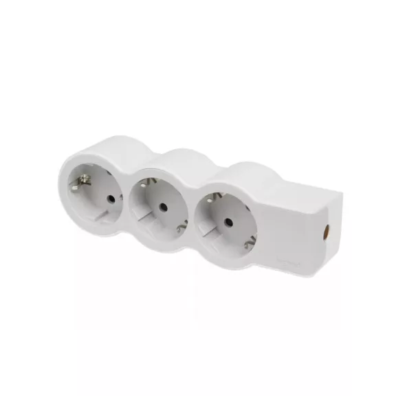 Legrand Elosztósor Standard 3x2P+F, vezeték nélkül, fehér-szürke, 694573 Legrand Elosztósor Standard 3x2P+F, vezeték nélkül, fehér-szürke, 694573