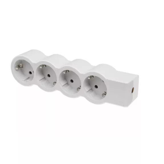 Legrand Elosztósor Standard 4x2P+F, vezeték nélkül, fehér-szürke, 694575 Legrand Elosztósor Standard 4x2P+F, vezeték nélkül, fehér-szürke, 694575