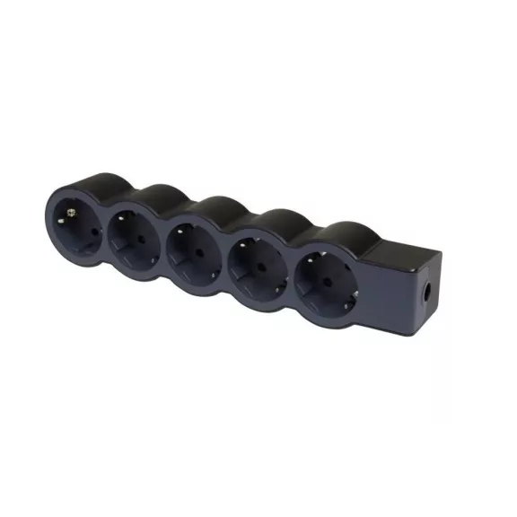 Legrand Elosztósor Standard 5x2P+F, vezeték nélkül, fekete, 694578 Legrand Elosztósor Standard 5x2P+F, vezeték nélkül, fekete, 694578