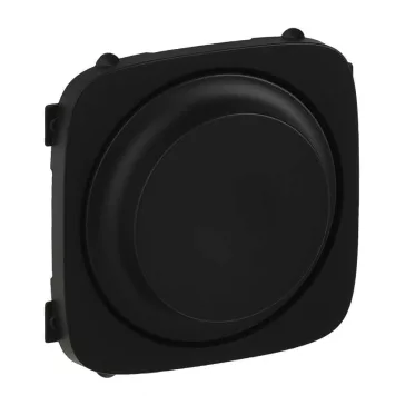   Legrand Valena Allure Forgatógombos fényerőszab. burkolat, Fekete, 752048