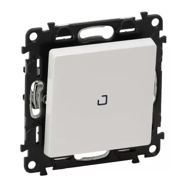  Legrand Valena Life egypólusú kapcsoló ellenőrzőfénnyel 10 AX fehér, 752104