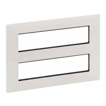   Legrand Valena Life 2x4x2 modulos keret, vízszintes fehér, 752146