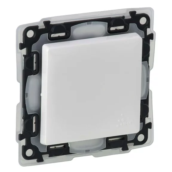 Legrand Valena Life kétpólusú kapcsoló 16A IP44 fehér, 752164 Legrand Valena Life kétpólusú kapcsoló 16A IP44 fehér, 752164