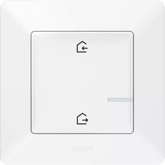 Legrand Vezeték nélküli főkapcsoló - Érkezés/Távozás funkcióval Valena Life Netatmo fehér, 7521 Legrand Vezeték nélküli főkapcsoló - Érkezés/Távozás funkcióval Valena Life Netatmo fehér, 7521