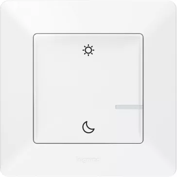   Legrand szcenárió kapcsoló Ébredés/Alvás funkcióval Valena Life Netatmo fehér, 752189