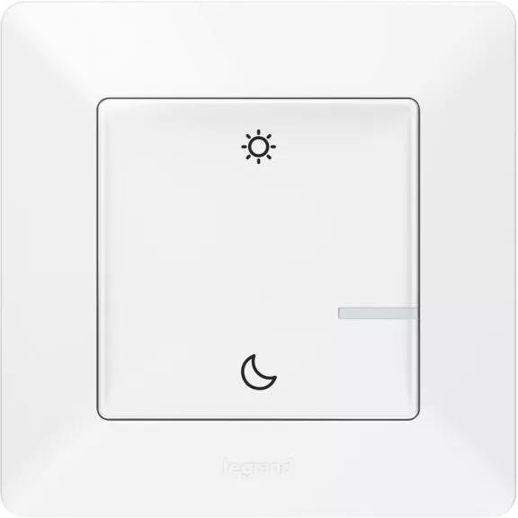 Legrand szcenárió kapcsoló Ébredés/Alvás funkcióval Valena Life Netatmo fehér, 752189 Legrand szcenárió kapcsoló Ébredés/Alvás funkcióval Valena Life Netatmo fehér, 752189