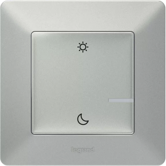 Legrand szcenárió kapcsoló Ébredés/Alvás funkcióval Valena Life Netatmo alumínium, 752389 Legrand szcenárió kapcsoló Ébredés/Alvás funkcióval Valena Life Netatmo alumínium, 752389