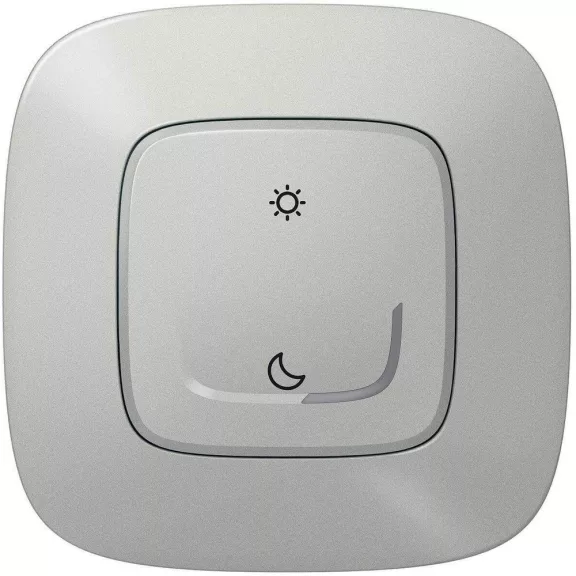 Legrand szcenárió kapcsoló Ébredés/Alvás funkcióval Valena Allure Netatmo alumínium, 752789 Legrand szcenárió kapcsoló Ébredés/Alvás funkcióval Valena Allure Netatmo alumínium, 752789