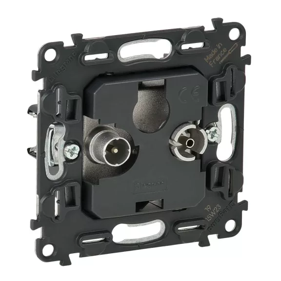 Legrand Valena InMatic TV-Rádió csatlakozóaljzat mechanizmus, 10 dB, 753062 Legrand Valena InMatic TV-Rádió csatlakozóaljzat mechanizmus, 10 dB, 753062