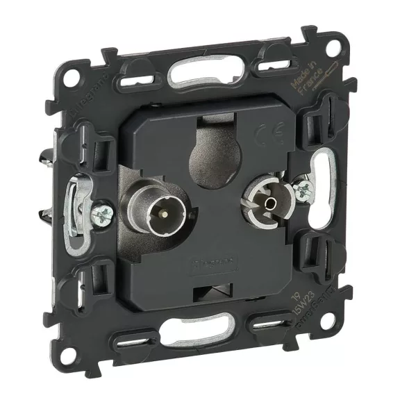 Legrand Valena InMatic TV-Rádió csatlakozóaljzat mechanizmus, 14 dB, 753063 Legrand Valena InMatic TV-Rádió csatlakozóaljzat mechanizmus, 14 dB, 753063