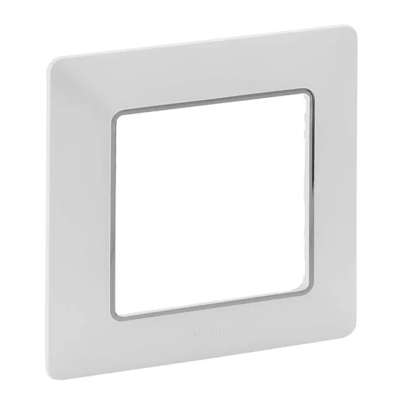 Legrand Valena Life egyes keret fehér–króm, 754031 Legrand Valena Life egyes keret fehér–króm, 754031