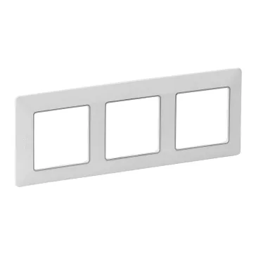 Legrand Valena Life hármas keret fehér–króm, 754033