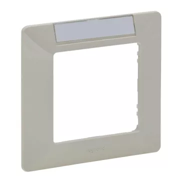   Legrand Valena Life egyes keret, címketartóval elefántcsont, 754051