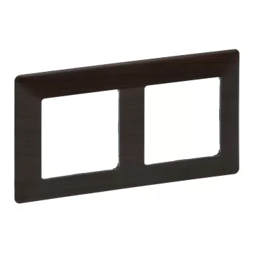 Legrand Valena Life kettős keret wenge dekor, 754172