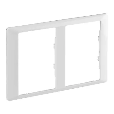   Legrand Valena Life kettős keret 2x2P+F csatlakozóaljzathoz fehér, 754222