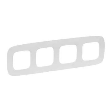 Legrand Valena Allure Négyes keret, Fehér, 754304
