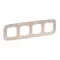 Legrand Valena Allure Négyes keret, Arany dekor, 754354