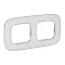 Legrand Valena Allure Kettes keret, Jégfehér, 754422