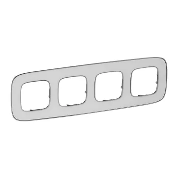 Legrand Valena Allure Négyes keret, Jégfehér, 754424