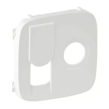 Legrand Valena Allure TV+RJ aljzat burkolat, Fehér, 754835