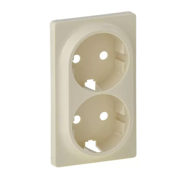 Legrand Valena Life 2x2P+F csatlakozóaljzat burkolat elefántcsont, 754951 Legrand Valena Life 2x2P+F csatlakozóaljzat burkolat elefántcsont, 754951