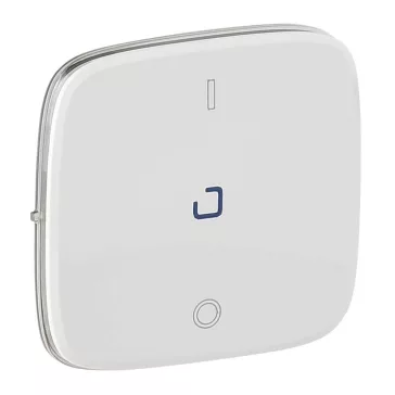   Legrand Valena Allure Kétpólusú kapcsoló burkolat, fj, Fehér, 755045