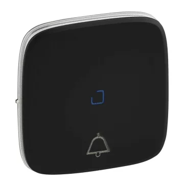   Legrand Valena Allure Váltónyomó burkolat jf, csj, Fekete, 755093