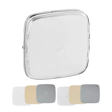   Legrand Valena Allure Széles burkolat fj, ct, Fehér/Elefántcs./Alu, 755115