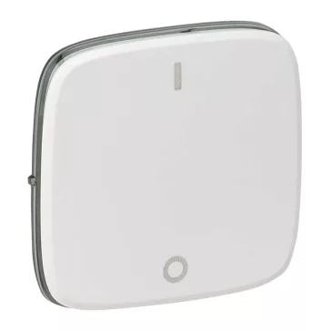   Legrand Valena Allure Kétpólusú kapcsoló burkolat, Fehér, 755125