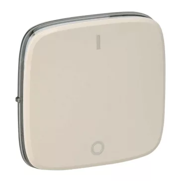   Legrand Valena Allure Kétpólusú kapcsoló burkolat, Elefántcsont, 755126
