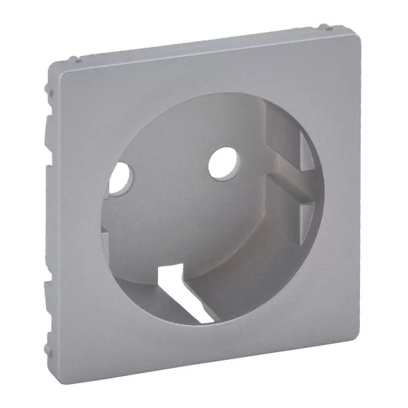 Legrand Valena Life 2P+F csatlakozóaljzat burkolat alumínium, 755202 Legrand Valena Life 2P+F csatlakozóaljzat burkolat alumínium, 755202