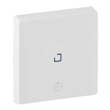 Legrand Valena Life Világítás + késleltetett ventilátor és Időzítőkapcsoló burkolat, fehér, 755