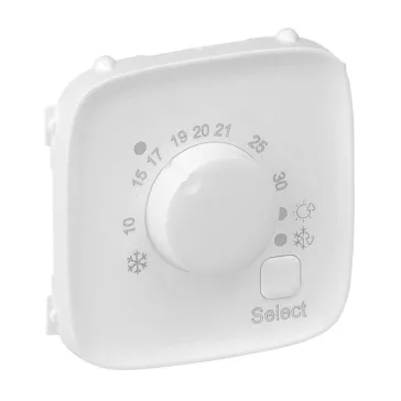   Legrand Valena Allure Elektronikus termosztát burkolat, Fehér, 755315