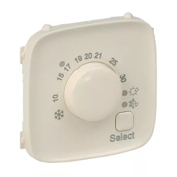   Legrand Valena Allure Elektronikus termosztát burkolat, Elefántcsont, 755316