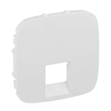   Legrand Valena Allure RJ11/RJ45 aljzat burkolat, Fehér, 755415